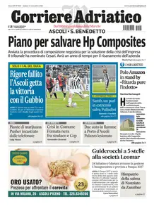 Corriere Adriatico Ascoli - 8 Novembre 2025