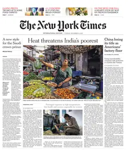 International The New York Times - 18 November 2025