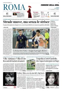 Corriere della Sera Roma - 2 Settembre 2024