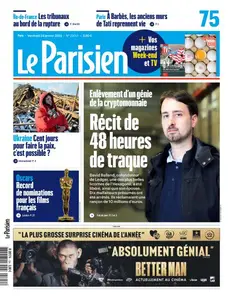 Le Parisien du Vendredi 24 Janvier 2025