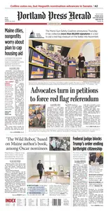 Portland Press Herald - 24 January 2025