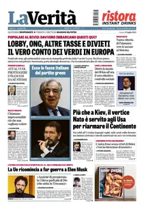 La Verita - 13 Luglio 2024