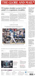 The Globe and Mail - September 20, 2024