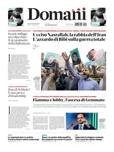 Domani - 29 Settembre 2024