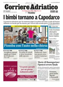 Corriere Adriatico Fermo - 22 Agosto 2025