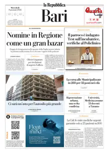 la Repubblica Bari - 8 Gennaio 2025