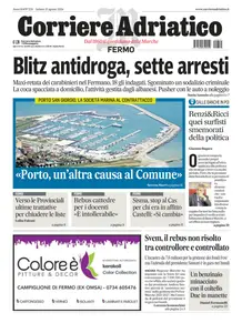 Corriere Adriatico Fermo - 31 Agosto 2024