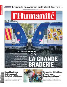 L'Humanité - 26 Septembre 2024