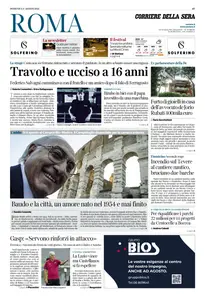 Corriere della Sera Roma - 17 Agosto 2025