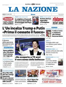 La Nazione Siena - 10 Agosto 2025
