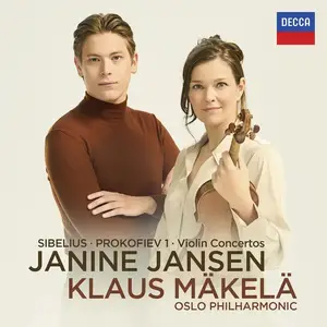 Janine Jansen, Oslo Philharmonic Orchestra & Klaus Mäkelä - Sibelius - Prokofiev 1: Violin Concertos (2024)