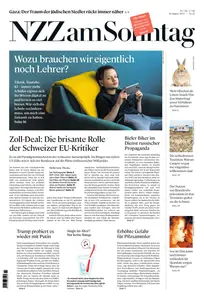NZZ am Sonntag - 10 August 2025