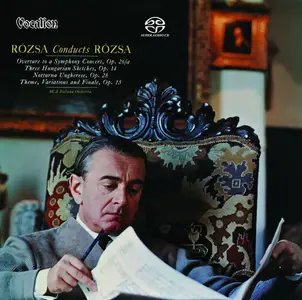 Miklos Rozsa, RCA Italiana Orchestra - Rozsa Conducts Rozsa (1965) [Reissue 2017] MCH PS3 ISO + DSD64 + Hi-Res FLAC