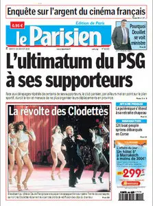Le Parisien du Samedi 23 janvier 2010