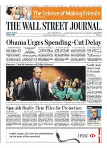 The Wallstreet Journal (Europe) February 20 2013