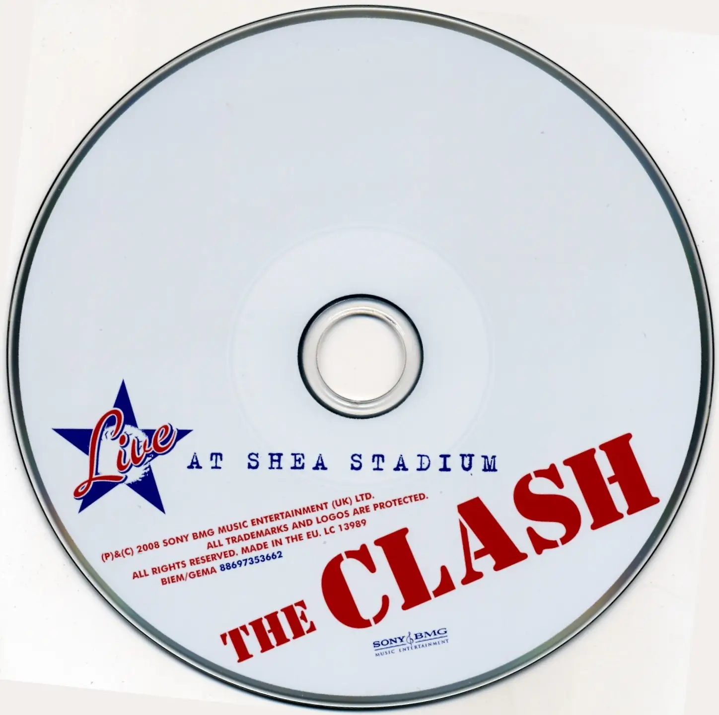 The Clash Live At Shea Stadium 1982 Sony Bmg Limited Deluxe