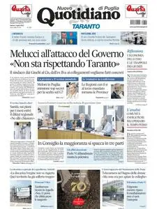 Quotidiano di Puglia Taranto - 1 Luglio 2023