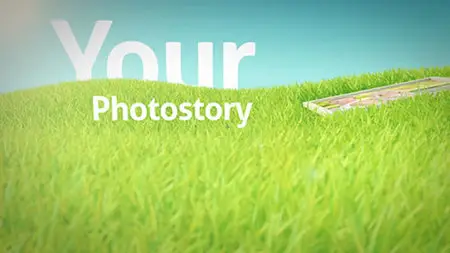 Photos On Grass - Project for After Effects (VideoHive)