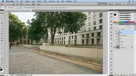 Creating Perspective in Photoshop
