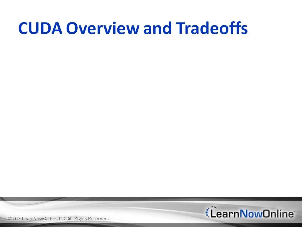 LearnNowOnline - C++ AMP: Parallelism and Management