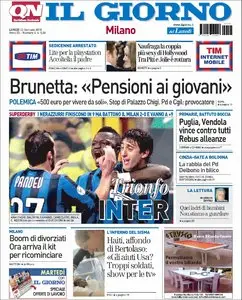 IL GIORNO DEL 25 GENNAIO 2010