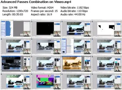 Christmas edition – Vray & Photoshop Post Work – Self Training with Vray