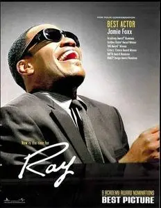 Ray. «The extraordinary life story of Ray Charles.»