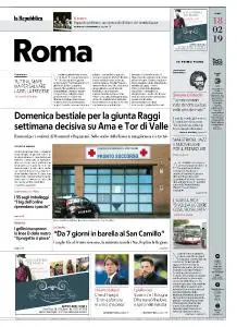 la Repubblica Roma - 18 Febbraio 2019