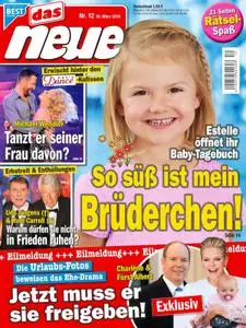 Das Neue – 19. März 2016