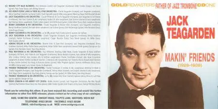 Jack Teagarden - Father Of Jazz Trombone 1928-1947 (2004) {3CD Set Avid Entertainment AMBX 126}