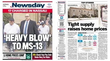 Newsday – January 12, 2018