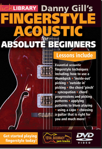 Lick Library - Fingerstyle Acoustic Guitar For Absolute Beginners