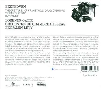 Lorenzo Gatto, Benjamin Levy, Orchestre de Chambre Pelleas - Ludwig van Beethoven: Violin Concerto; Romances (2014)