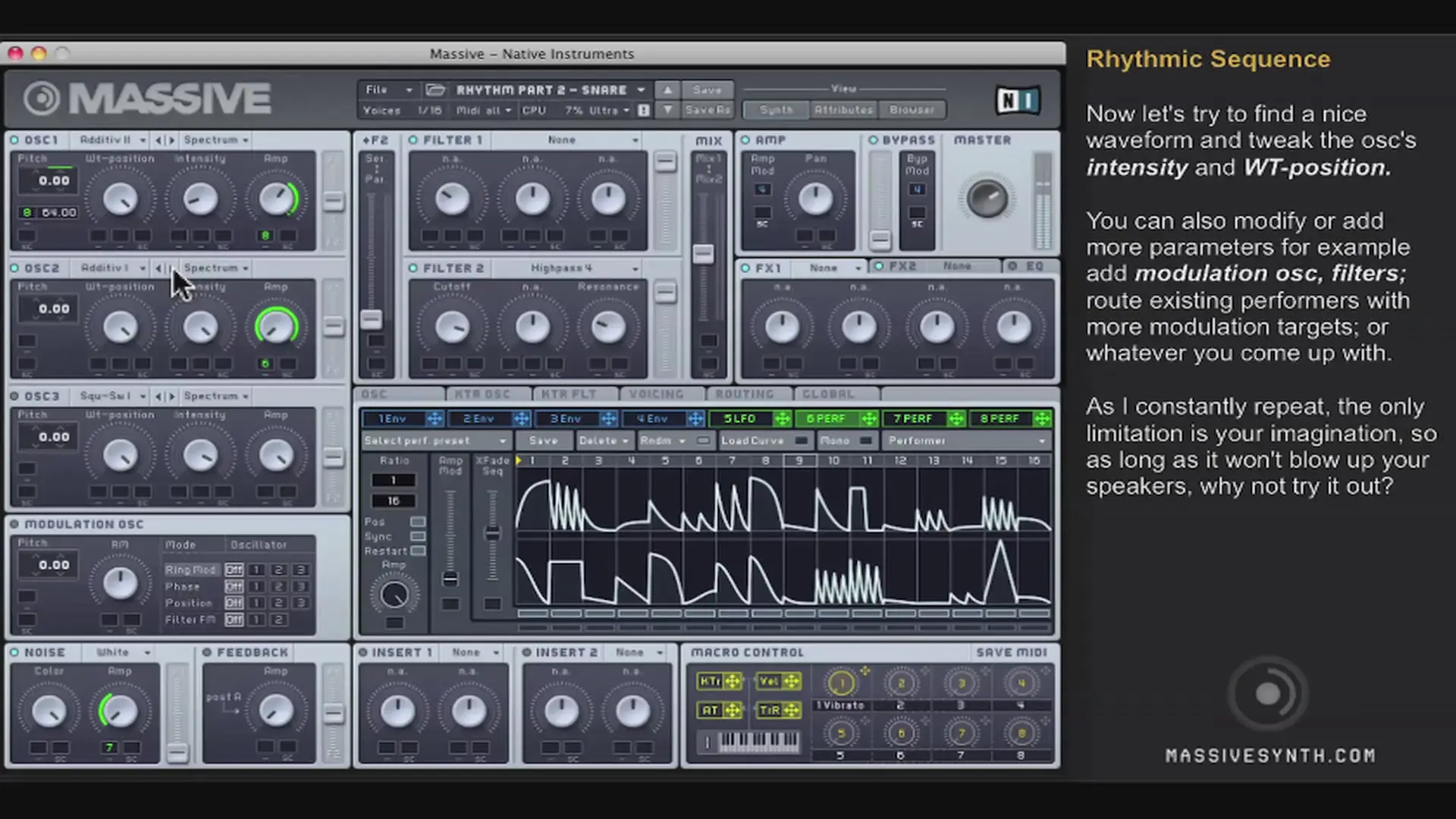 MassiveSynth - The Secrets of Massive (2012)