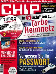 Chip Magazin No.06 - Juni 2013 + Chip tvtest Mai-Juli 2013 / Deutschland