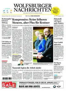 Wolfsburger Nachrichten - Helmstedter Nachrichten - 13. Januar 2018
