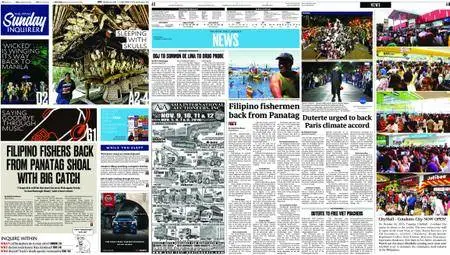 Philippine Daily Inquirer – October 30, 2016