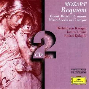 Herbert von Karajan, James Levine, Rafael Kubelik - Mozart: Requiem, Great Mass in C minor, Missa brevis in C major (1998)