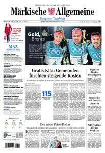 Märkische Allgemeine Ruppiner Tageblatt - 21. Februar 2018
