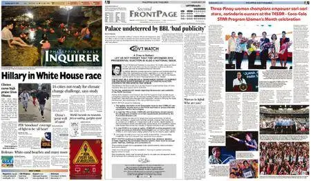 Philippine Daily Inquirer – April 13, 2015