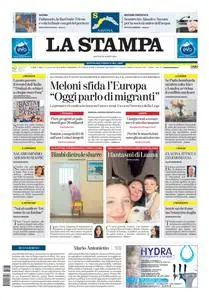 La Stampa Savona - 23 Marzo 2023