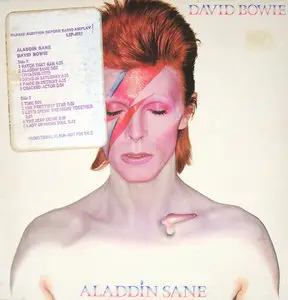 David Bowie - Aladdin Sane (US RCA Dynaflex Promo) Vinyl rip in 24 Bit/ 96 Khz + CD 
