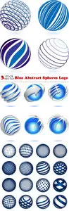 Vectors - Blue Abstract Spheres Logo