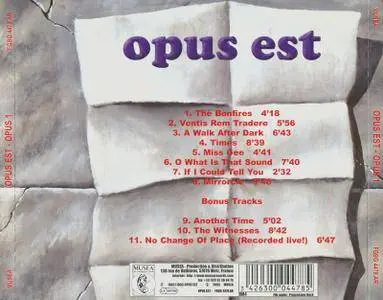 Opus Est - Opus 1 (1983)