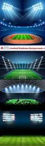 Vectors - Football Stadiums Backgrounds 4