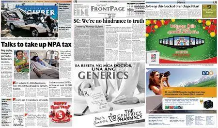Philippine Daily Inquirer – December 29, 2010