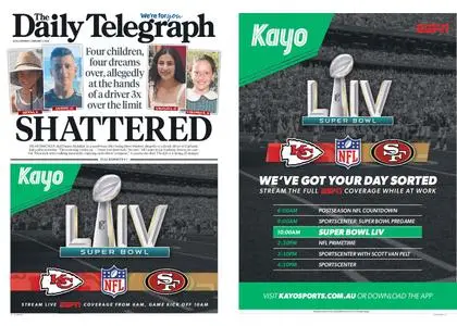 The Daily Telegraph (Sydney) – February 03, 2020
