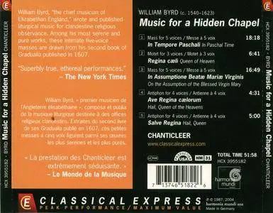 Chanticleer - William Byrd: Music For A Hidden Chapel (2004)