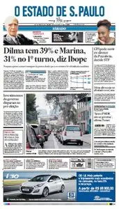 O Estado de São Paulo - 13 de setembro de 2014 - Sábado