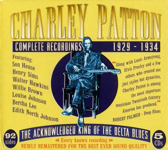 Charley Patton - Complete Recordings 1929-1934 (2008) 5CD Box Set
